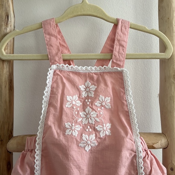 Boho Romper with Embroidery Size 6-9 months - Picture 3 of 7